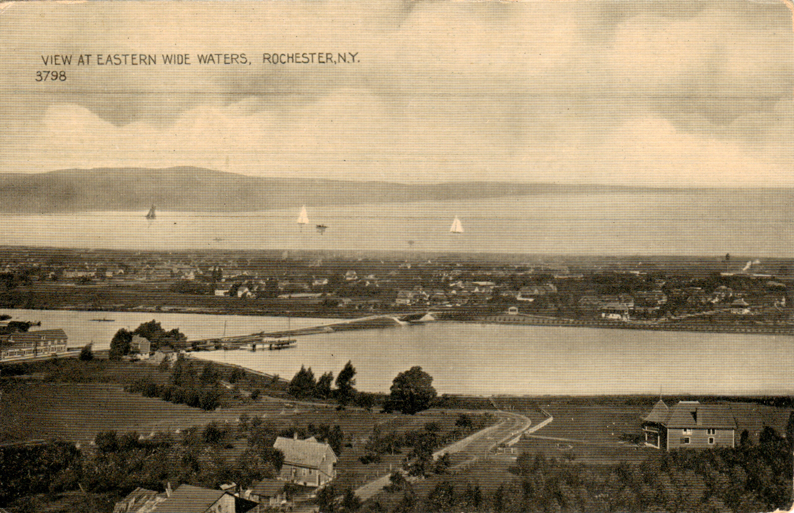vintage postcard widewaters
